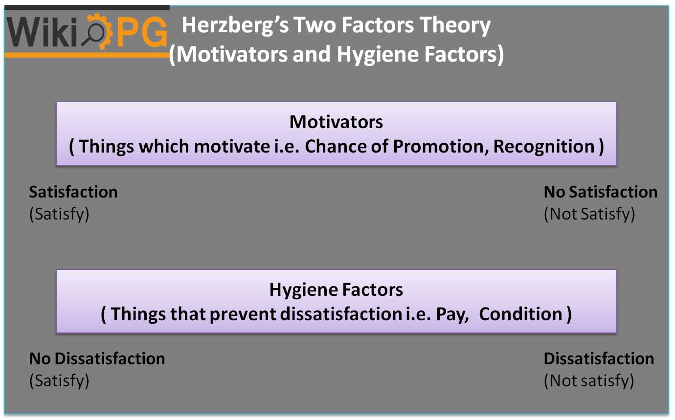 تئوری دو عاملی هرزبرگ 