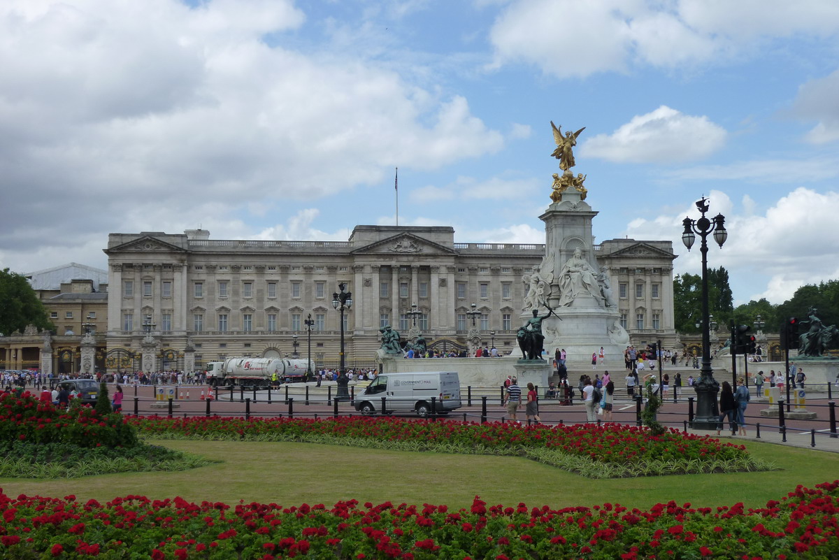  کاخ باکینگهام در لندن 