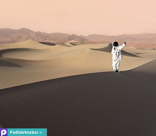 سلفی در مریخ!