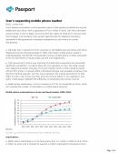 گزارش تحلیلی یورو مانیتور-گسترش بازار تلفن همراه در ایران -2010